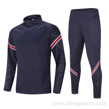 Wholesale Long Sleeve Football Soccer Training Tracksuits